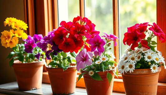 Brighten Up Your Home with 5 Easy-to-Grow Flowers